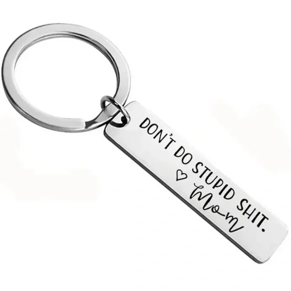 HUMOROUS & ADULT KEYCHAINS “DRIVE SAFE” MULTIPLE STYLES SEE PHOTOS - Picture 2 of 16